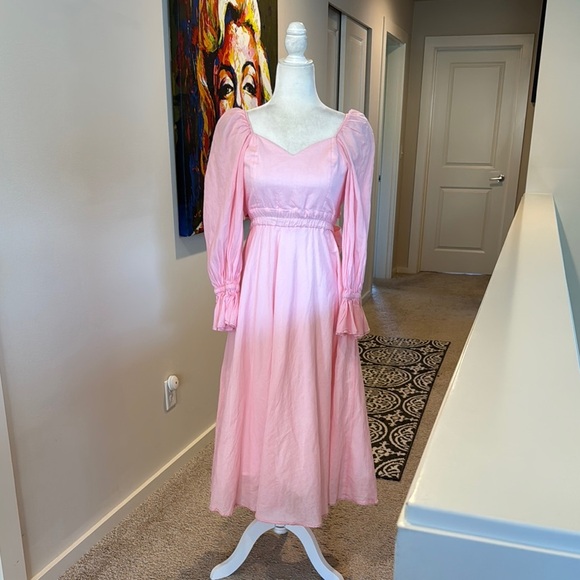 Loud bodies Elegant Pink Maxi Dress - Picture 1 of 11